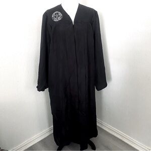 Jostens Graduation Ceremony Gown Texas Southern University 5’10 - 6’0 Black EUC